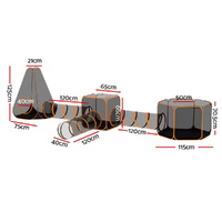 i.Pet Pet Playpen Cat House 6 IN 1 Tent Tunnel Dog Cage Puppy Rabbit Play Portable thumbnail