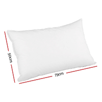 Giselle Bedding Duck Feather Down Pillow Luxury Twin Pack thumbnail