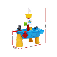 Keezi Kids Sandpit Pretend Play Set Outdoor Toys Water Table Activity Play Set thumbnail