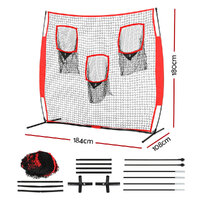 Everfit 1.8m Football Soccer Net Portable Goal Net Training 3 Target Zone thumbnail
