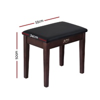 Alpha Piano Bench Stool with Storage Wooden PU Leather thumbnail