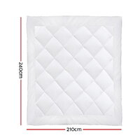 Giselle Bedding 400GSM Microfibre Bamboo Quilt King thumbnail