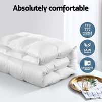Giselle Bedding 700GSM Duck Down Feather Quilt King thumbnail