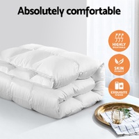 Giselle Bedding 500GSM Goose Down Feather Quilt Queen thumbnail