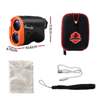 Everfit 700M Golf Rangefinder Slope On/Off Vibration Alert Orange thumbnail
