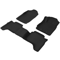 Weisshorn Car Floor Mats Rubber Fits Ford Ranger PX PX2 PX3 Dual Cab 2011-2022 3D thumbnail
