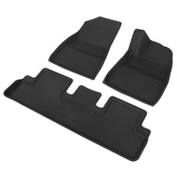 Weisshorn Car Rubber Floor Mats Compatible for Tesla Model 3 Front Rear thumbnail