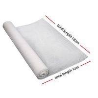 Instahut 50% Shade Cloth 1.83x10m Shadecloth Wide Heavy Duty White thumbnail