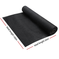 Instahut 50% Shade Cloth 1.83x20m Shade Cloth Sail Heavy Duty Shadecloth Garden Mesh Roll BK thumbnail