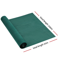 Instahut 50% Shade Cloth 3.66x20m Shadecloth Wide Heavy Duty Green thumbnail