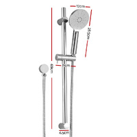 Handheld Shower Head Wall Holder 4.7'' High Pressure Adjustable 3 Modes Chrome thumbnail