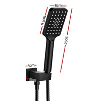 Handheld Shower Head Holder 3.1'' High Pressure Black thumbnail