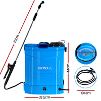 Giantz Weed Sprayer Electric 16L Knapsack Backpack Pesticide Spray Farm Garden thumbnail