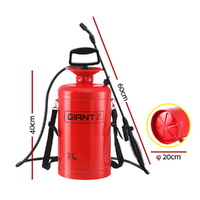 Giantz Weed Sprayer Pressure 7L Shoulder Pesticide Metal thumbnail
