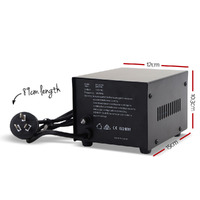 Giantz Step Down Transformer 200W 240V TO 110V Stepdown Voltage Converter AU-US thumbnail