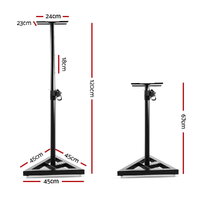 Alpha Speaker Stand 67-120cm Adjustable Height Surround Sound Studio Home 2pcs thumbnail