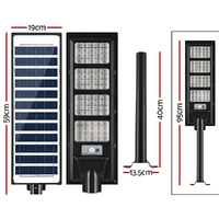 Leier 320 LED Solar Street Light Flood Motion Sensor Remote thumbnail