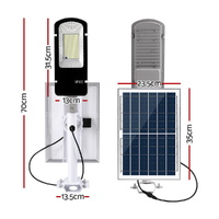Leier 386 LED Solar Street Light Flood Motion Sensor Remote thumbnail