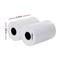 200 Rolls Thermal Label Paper Printer Paper Cash Register POS Receipt Roll thumbnail