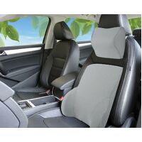 Memory Foam Lumbar & Neck Cushion Mocha thumbnail