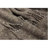 Cambridge Throw - 100% NZ Wool -  Natural thumbnail