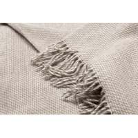 Cambridge Throw - 100% NZ Wool -  Silver thumbnail