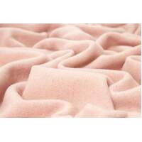 Oxford Throw - Merino Wool Blend - Blush thumbnail