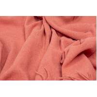 Paddington Throw - Fine Wool Blend - Peach thumbnail