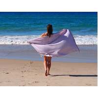 PORTSEA TURKISH COTTON TOWEL - LILAC thumbnail