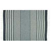 Richmond Throw - Reclaimed Wool Blend - Navy thumbnail
