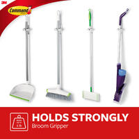 Command Broom Gripper, 3 Grippers, 6 Large Strip, 17007-3NA thumbnail
