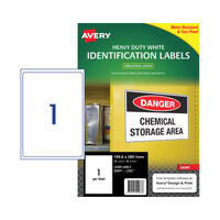 AVERY Laser Label L7067 1Up Pack of 25 thumbnail