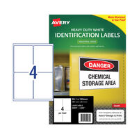 AVERY Laser Label L7069 4Up Pack of 25 thumbnail