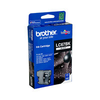 Brother LC-67BK Black Ink Cartridge - DCP-385C/395CN/585CW/6690CW/J715W, MFC-490CW/5490CN/5890CN/6490CW/6890CDW/790CW/795CW/990CW- up to 450 pages thumbnail