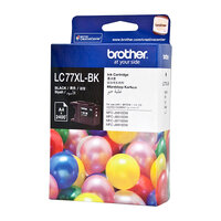 Brother LC-77XLBK Black Super High Yield Ink Cartridge - MFC-J6510DW/J6710DW/J6910DW/J5910DW - up to 2400 pages thumbnail