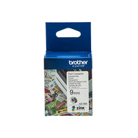 Brother CZ-1001 Full Colour continuous label roll, 9mm wide to Suit VC-500W thumbnail