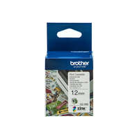 BROTHER CZ1002 Tape Cassette Full Colour continuous label roll, 12mm wide to Suit VC-500W thumbnail