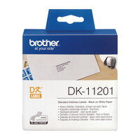 Brother WHITE STANDARD ADDRESS LABELS, 29MM X 90MM 400 LABELS PER ROLL thumbnail