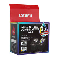 CANON PG640 CL641 XL Twin Pack Genuine Inkjet Cartridges thumbnail