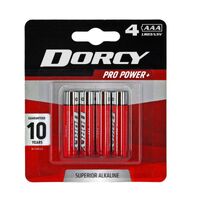 DORCY 4AAA Alkaline Batteries thumbnail