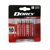 DORCY 8AAA Alkaline Batteries thumbnail