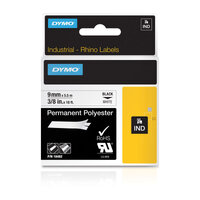 DYMO Rhino Py Label 9mm Black/White thumbnail