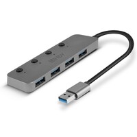 LINDY 4 Port USB 3.0 Hub Switc thumbnail