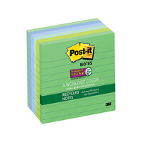 POST-IT Super Sticky 675-6SST Bora 98X98 Pack of 6 thumbnail