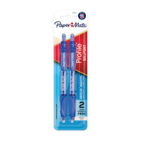 PAPER MATE Profi RT 1.0 Ball Pen Blu Pack 2 Box of 6 thumbnail