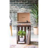 CROSLEY Crosley Cruiser Light Tan - Bluetooth Turntable & Record Storage Crate thumbnail