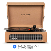 CROSLEY Crosley Voyager Tan - Bluetooth Portable Turntable thumbnail