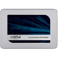 MICRON (CRUCIAL) MX500 500GB 2.5" SATA SSD - 3D TLC 560/510 MB/s 90/95K IOPS Acronis True Image Cloning Software 7mm w/9.5mm spacer thumbnail