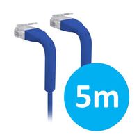 UBIQUITI patch cable with both end bendable RJ45 5m - Blue thumbnail