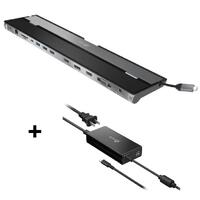 J5create JCD543 USB-C Triple Display Docking Station USB-C to VGA/HDMI/DP, RJ45, SD card, USB-A x 3, USB-C x 1, USB-C PD thumbnail